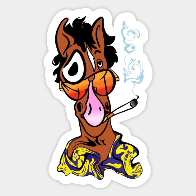 Fear and loathing Sticker by cgernetzky